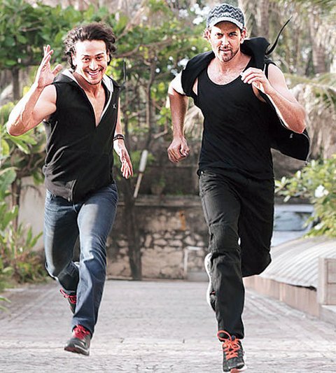 Hrithik Roshan And Tiger Shroff