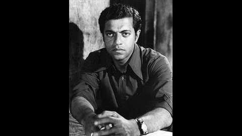 A Black And White Still Of Padma Bhushan Girish Ka