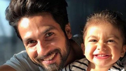 Shahid Kapoor And Daughter Misha