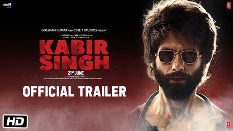 Shahid Kapoor in Kabir Singh