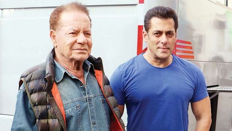 Salman Khan Wishes His Dad On Father Day