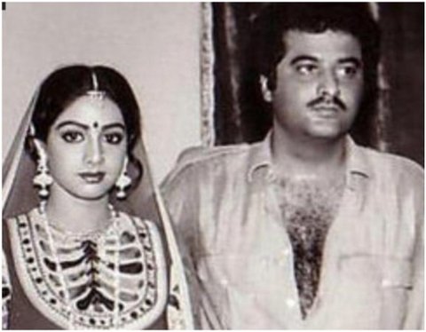 Sridevi and Boney Kapoor