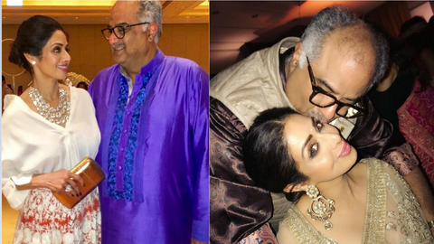 Sridevi and Boney Kapoor 