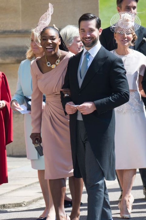 Serena Williams and Alexis Ohanian