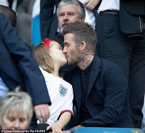 David Beckham daughter