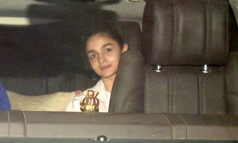 Alia Bhatt Ayan Mukerji And Badshah Get Clicked At