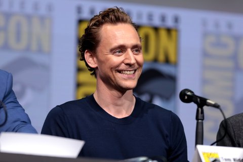 Tom Hiddleston in comic-con