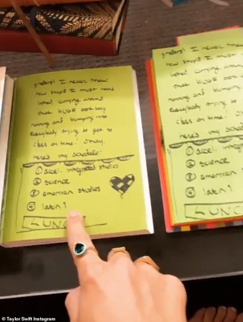 Taylor Swift diary