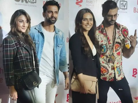 Nach Baliye 9 Success Party Karishma Tanna Divyank