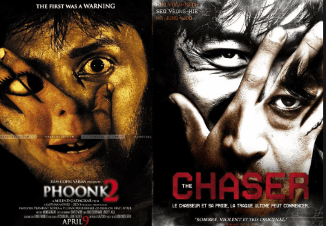 Bollywood film posters of plagiarism