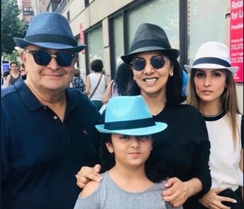 Rishi Kapoor has been in New York 