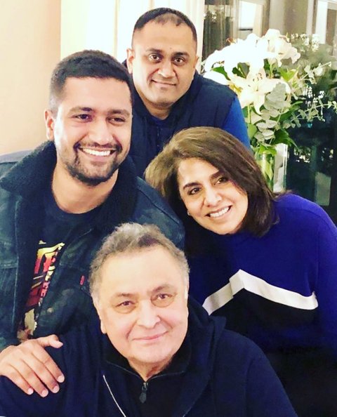 Rishi Kapoor has been in New York 