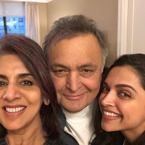 Rishi Kapoor in New York