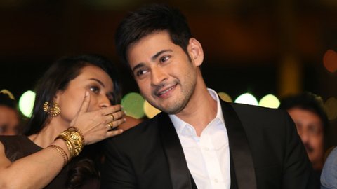 419026 Namrata Shirodkar And Mahesh Babu At Iifa U