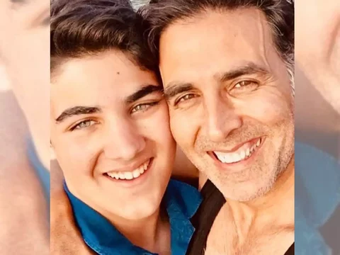 akshay kumar and son Aarav