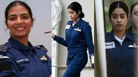 Janhvi Kapoor Fighter Pilot Gunjan Saxena Gunjan S