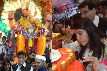 Ekta Kapoor And Jeetendra Visit Lalbaugcha Raja 20