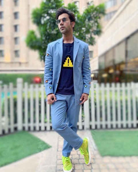 Bollywood actors Rajkummar Rao suit