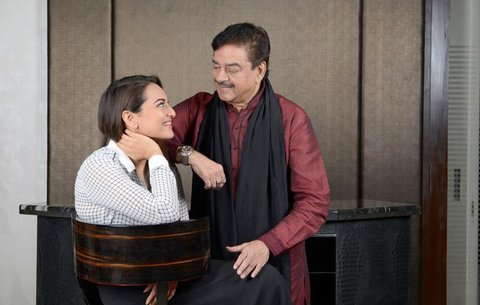 Shatrughan Sinha And Sonakshi Sinha