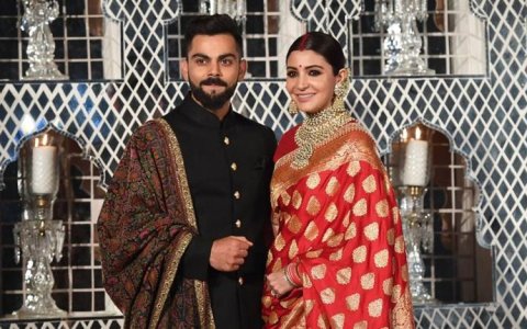Virat Kohli Anushka Sharma Delhi Reception 4172