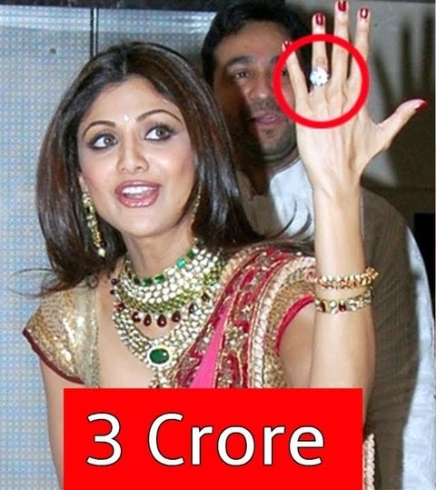 Shilpa Shetty Wedding Ring