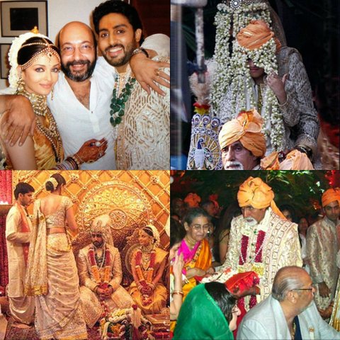 Aishwarya Rai and Abhishek Bachchan wedding