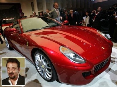 Sanjay Dutt Proud Owner Of Ferrari 599 Gtb F6fb