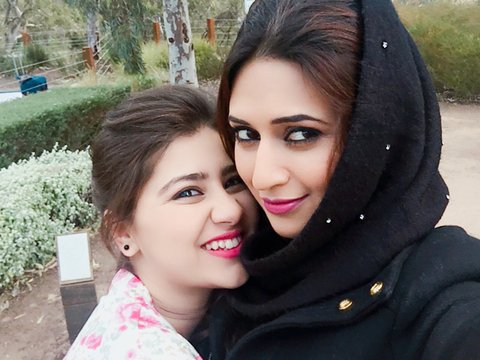 Divyanka Tripathi and Aditi Bhatia