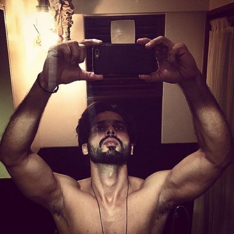 Bollywood Actors' Shirtless Selfies