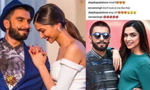 Deepika Padukone Ranveer Singh Social Media Pda
