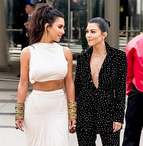 Kourtney Kardashian Kim Tension1
