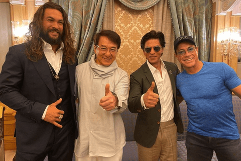 Photos Of Shah Rukh Khan With Hollywood Celebs Tha