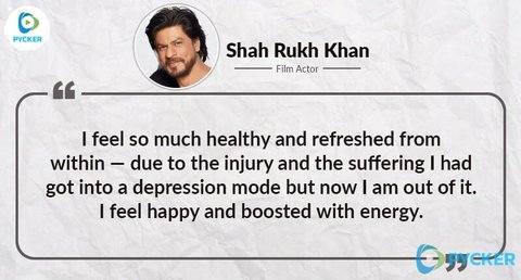 Shah Rukh Khan Depression