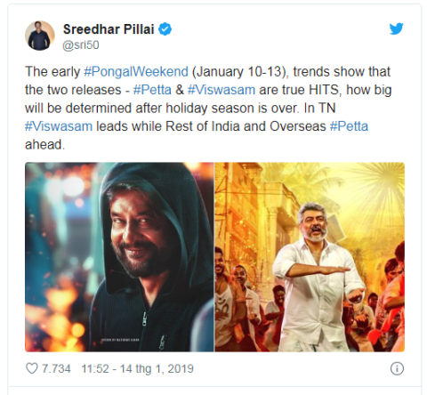 Petta Box Office Rajinikanth Film Earns Rs 105 Crore Worldwide Trumps Ajith S Viswasam Starbiz Com A village ruffian, who settles disputes in his native, takes on a big shot when he tries to sort out the rough patch in his marriage after several years. petta box office rajinikanth film earns rs 105 crore worldwide trumps ajith s viswasam starbiz com