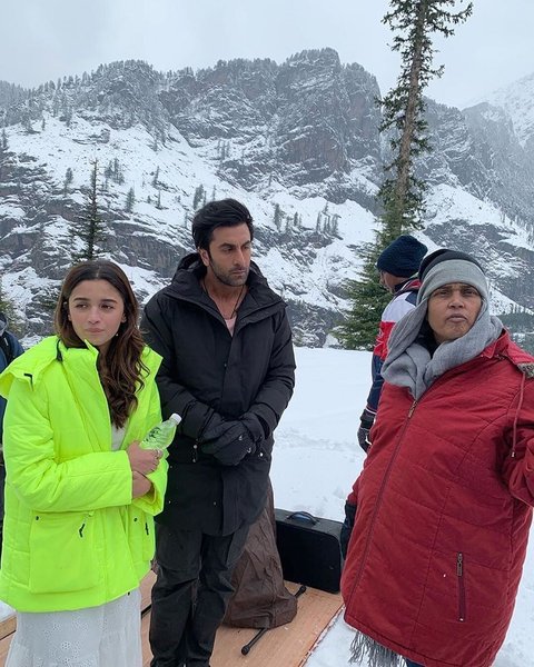 Alia Bhatt and Ranbir Kapoor have been shooting for Brahmastra 