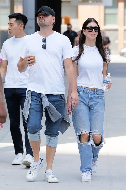 Leonardo Dicaprio And his young girlfriend,Camila Morrone 