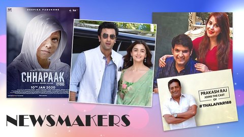 Newsmakers in Bollywood on December 12, 2019