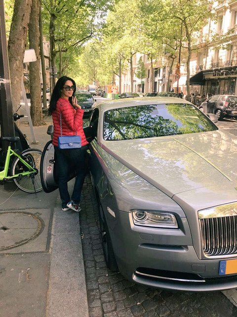 Mallika Sherawat Rolls Royce