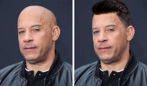 Irresistible Or Unrecognizable, How Bald Celebrities Look When They Have A Full Head Of Hair Irresistible Or Unrecognizable, How Bald Celebrities Look When They Have A Full Head Of Hair