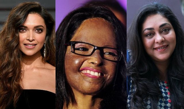 Deepika Padukone Laxmi Agarwal Meghna Gulzar Main