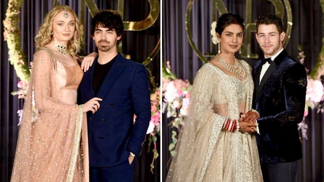 Joe Jonas Sophie Turner Nick Jonas Priyanka Chopra