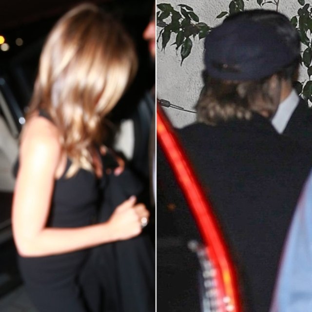 Brad Pitt Jennifer Aniston 50th Birthday Party Pic