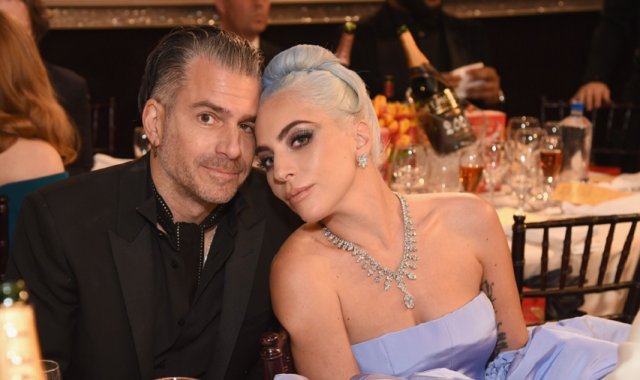 Christian Carino And Lady Gaga Attend Moet Chandon