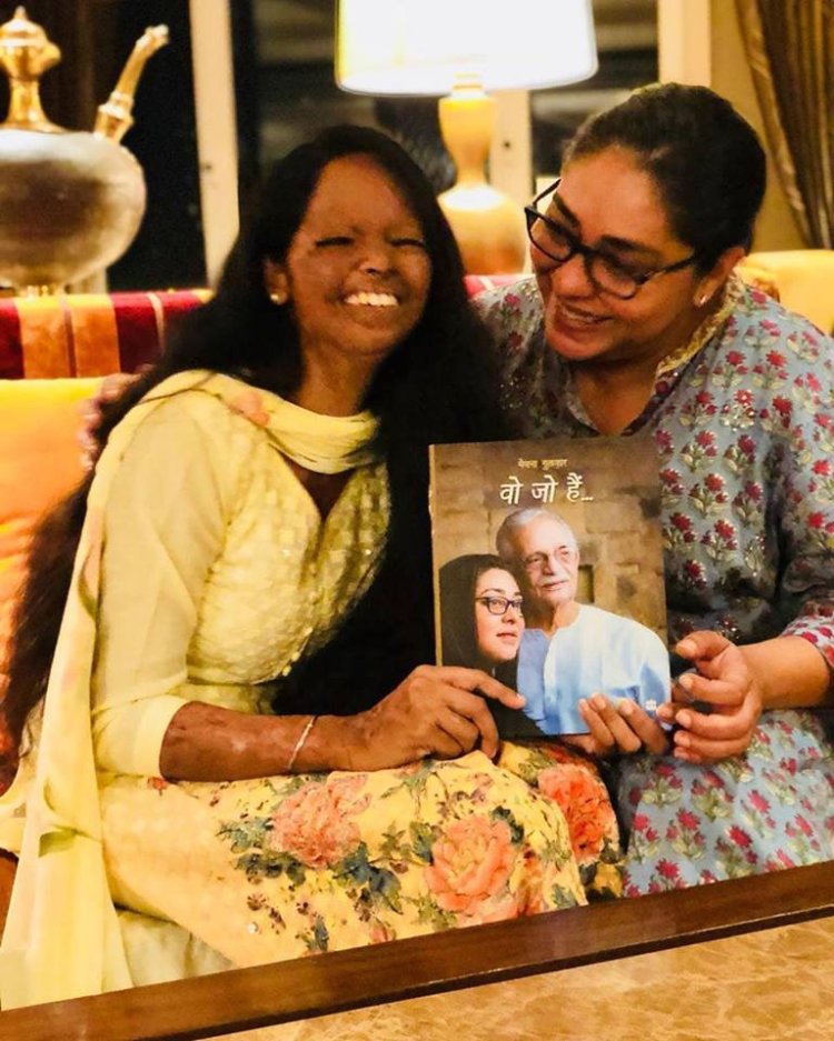 Laxmi Agarwal With Meghna Gulzar