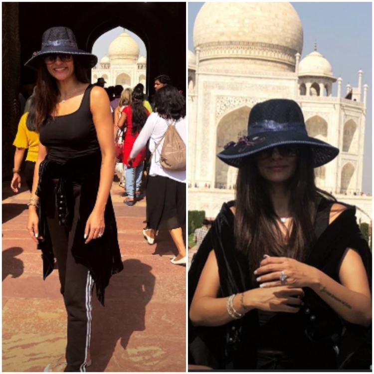 Sushmita Sen At Taj Mahal