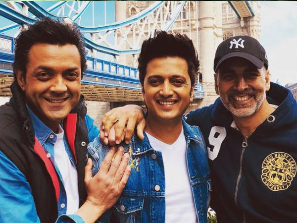  Akshay & Riteish Were Present On The Sets 