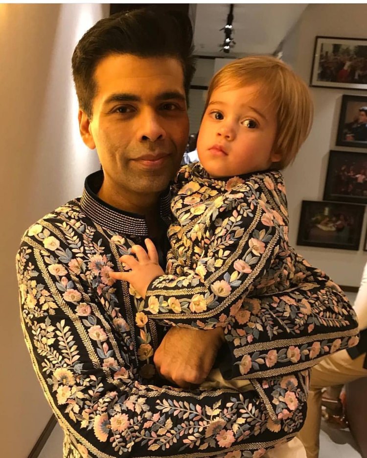 Di 16 Karan Johar Twinning With Son