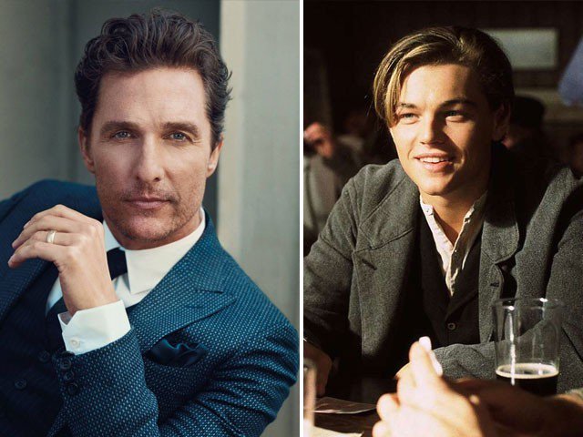 Kết quả hình ảnh cho Matthew McConaughey Once Auditioned Jack in 'Titanic'