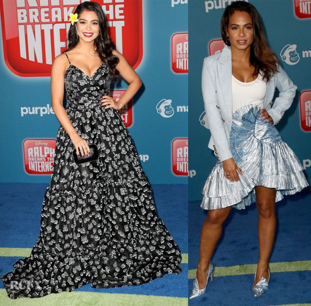 Auli’i Cravalho and Christina Milian