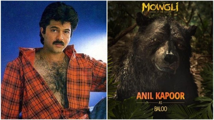 Kết quả hình ảnh cho Anil Kapoor makes funs himself in Baloo thanks to his hairy past